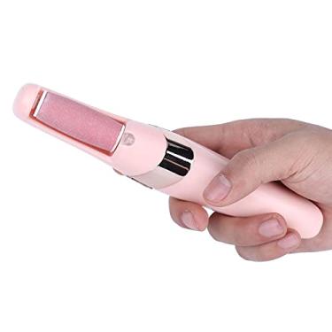 Imagem de Raspador de pé, raspador de calcanhar para os pés, remoção de calos para os pés, pedicure rosa para o quarto de casa