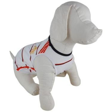 Imagem de Camiseta Regata para Pet Personalizada do Flamengo 7 (Padrão, P)