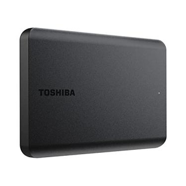 Imagem de HD Externo Toshiba 1TB Canvio Basics Preto HDTB510XK3AA