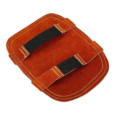 Imagem de harayaa Escudo térmico de soldagem para mãos, protetor de luvas de soldagem, protetor de luvas à prova de fogo, protetor térmico de luvas de soldagem