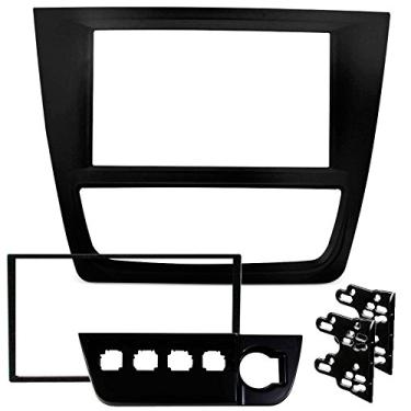 Imagem de Moldura 2 Din Black Piano VW Gol, Saveiro e Voyage G6 AP757