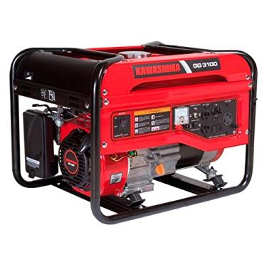 Imagem de Gerador Energia Gasolina 3,1kW Bivolt 127/220V 4T Kawashima GG3100