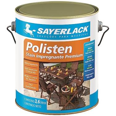 Imagem de Verniz Stain Impregnante 3,6L Castanheira Polisten