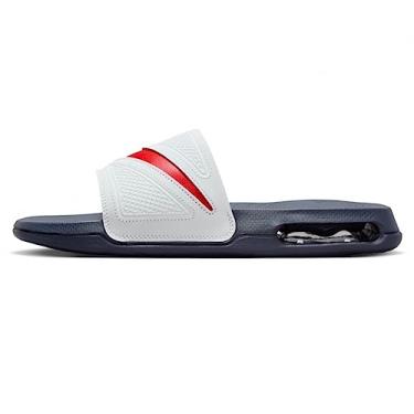Imagem de Nike Sandálias esportivas masculinas Air Max Cirro Just Do It Solarsoft Slide, Ptndst/Unvred, 7 UK (8 US)