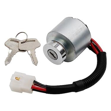 Imagem de Interruptor de ignição 6610155200 6610155200 substituição para Kubota Garden Tractor G2160 G2460G TG1860 G1700 G1800 G1900 G2000 G2160 G2460G TG1860 Zero Cortador Giratório ZD 18 ZD21 ZD25F ZD28