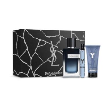 Imagem de Coffret Y Yves Saint Laurent Edp Perfume Masculino 100ml + Shower Gel + Miniatura
