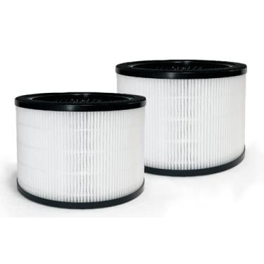 Imagem de Nispira H7121101 Filtro HEPA 3 em 1 de substituição compatível com o purificador de ar Govee H7121 | Remove fumaça, COV químicos, odor | 2 pacotes