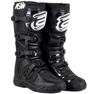 Imagem de Bota ASW Image Enduro Preto/Branco