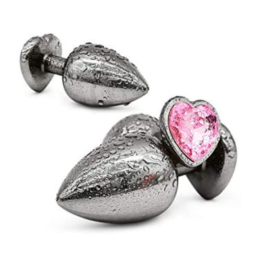 Imagem de Plug aço inoxidável 3 peças/set jóias de diamante Rhinestone cristal circular gemstone metal socket back socket brinquedo de massagem para homens e mulheres plug anais masculino