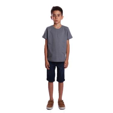 Imagem de Camiseta Ox Silver Lisa Básica Infantil Juvenil-Masculino