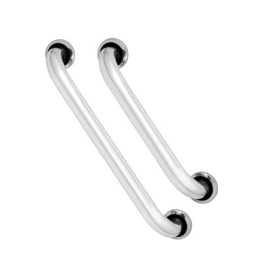 Imagem de Kit 2 Barras de Apoio 50 e 30cm Alça Suporte Deficiente Idoso Banheiro