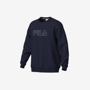 Imagem de Moletom Fila Classic Winter Outline Masculino Preto-Masculino