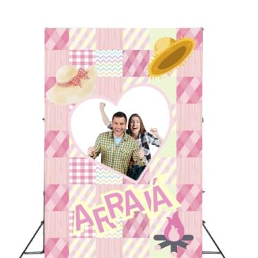 Imagem de Painel Fundo Interativo Vazado Festa Junina São João Tecido 1,50x2,20m (FIFJN0003)