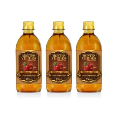 Imagem de Kit 3 Vinagre De Maçã 530ml - Montes Verdes
