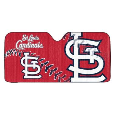 Imagem de FANMATS Protetor solar automático MLB St. Louis Cardinals 140 x 68 cm, cor da equipe, tamanho único