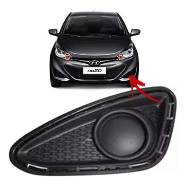 Imagem de Moldura Grade Farol Milha Hb20 Hb20S 2012 A 2015 S