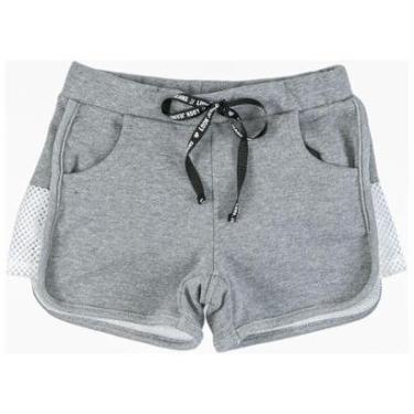 Imagem de Shorts Juvenil Look Jeans Moletom Mescla - 8 - MESCLA-Unissex