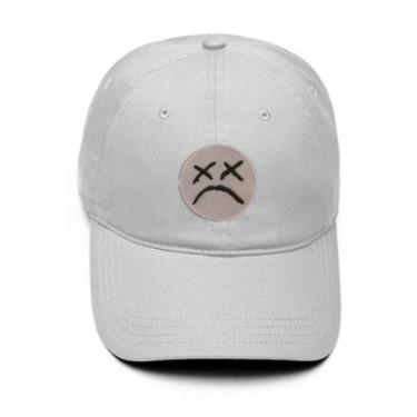 Imagem de Boné Aba Curva Regulável Strapback Emoji Triste-Masculino