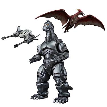 Imagem de TAMASHII NATIONS - Godzilla vs. Mechagodzilla - Mechagodzilla & Garuda & Fire Rodan Makuhari Decisive Battle Ver., Bandai Spirits S.H.MonsterArts Collectible Action Figure