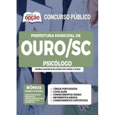 Imagem de Apostila Concurso Ouro Sc - Psicólogo - Apostilas Opção