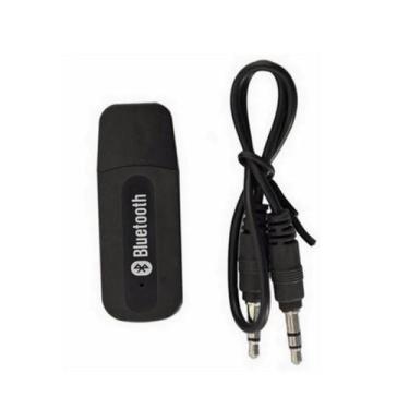 Imagem de Adaptador Receptor Bluetooth Carro Usb P2 Som Automotivo - Wmu