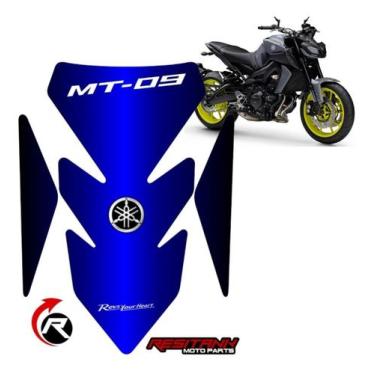 Imagem de Adesivo Tank Pad Resinado Para Tanque Moto Mt-09 - Resitank, NP073