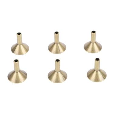 Imagem de Suportes de Cone de Incenso de Refluxo de Metal de 100 Unidades, Rack de Bastão de Incenso retrô, Base de Bandeja de Cone de Incenso Em Forma de Funil Pequeno para Incenso Em