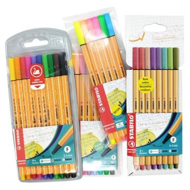 Imagem de Caneta Hidrográfica Stabilo Point 88 0.4mm - 32 Cores