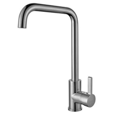 Imagem de Torneira Inox Escovado Cozinha Monocomando Mesa Kitchen ME15S Doan