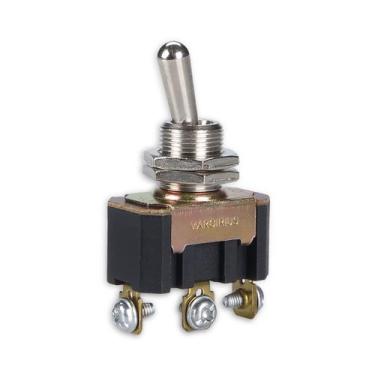 Imagem de Chave Alavanca Metal Unipolar Lig/Desl/Lig 15A MarGirius