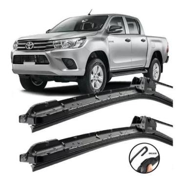 Imagem de Palhetas Limpador Parabrisa Silicone Hilux / Sw4 2016 - 2020 - VELOX/ 
