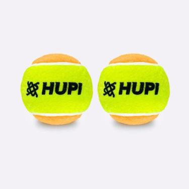 Imagem de Bola de Beach Tennis HUPI Pro Pack 02 Unidades, Amarelo