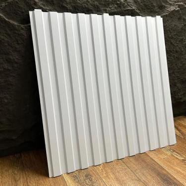 Imagem de Kit 4 Placas Painel Ripado Revestimento De Parede - Lujp Decorações