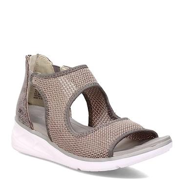 Imagem de Jambu Sandália esportiva feminina Margot-Wide, Cobra cinza claro, 9.5 Wide