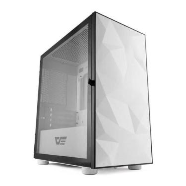 Imagem de Gabinete Gamer Aigo DarkFlash DLM 21 Branco Lateral Vidro