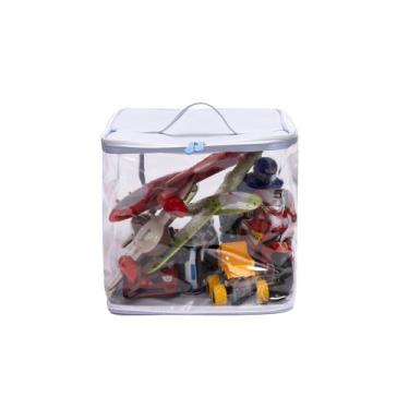 Imagem de Organizador Grande para Brinquedos Infantil Big Box - Momis Petit, Azu