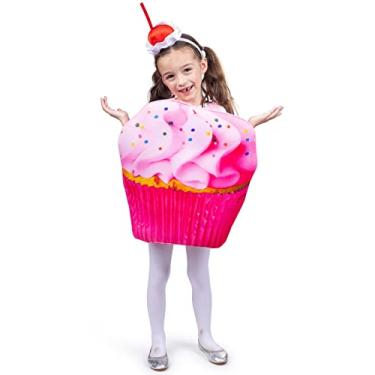 Imagem de Dress Up America Cupcake Costume For Kids - Sugar Sweet Pink Cupcake Costume (Medium 8-10/Large)