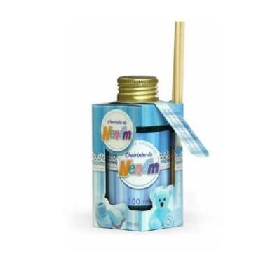 Imagem de Difusor Aromas Aromatizador Cheirinho Neném 100ml Amazonia Cor:Azul