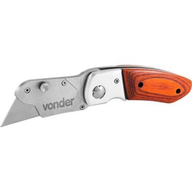 Imagem de Estilete trapezoidal dobravel 150mm vonder