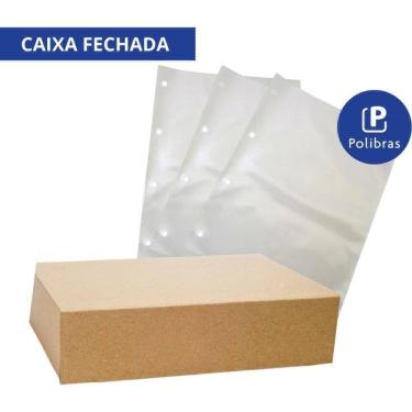 Imagem de Envelope Plástico Ofício 4 Furos Fino 0,06 Mm - Polibras