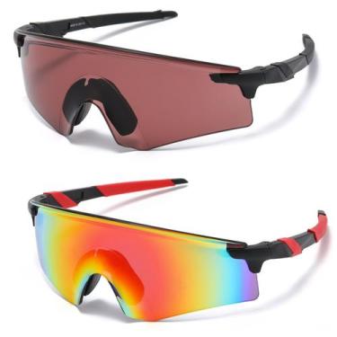 Imagem de Kit 2 Óculos Ciclismo Bike Masculino Feminino Proteção Uv400 - PENDULA