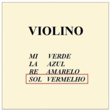Imagem de Corda mauro calisto p/ violino sol 1/8 - Mauro calixto