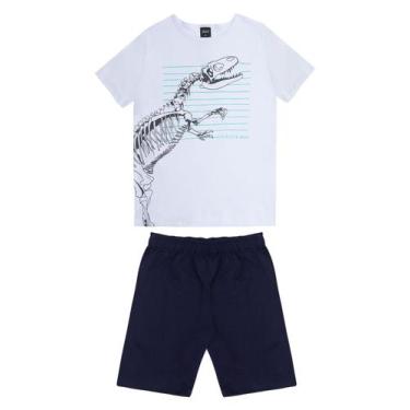 Imagem de Conjunto Masculino Infantil Azul - Infinita Cor, Azul, 10