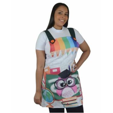 Imagem de Avental Para Professores e educação infantil - Aquarela Uniformes, Pre