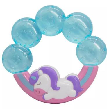 Imagem de Mordedor Massageador De Gengiva Para Bebe Com Agua - DSF