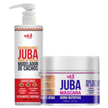 Imagem de Kit Juba Encaracolando A Juba + Mascara Hidro Nutritiva Widi Care Trat