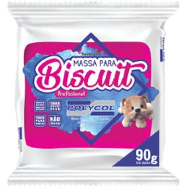 Imagem de Massa de Porcelana Fria Biscuit 90G PINK - Caixa com 12 Unidades - Pol