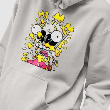 Imagem de Blusa Moletom Genuine Grit Masculino Estampado Algodão 30.1 Simpsons B