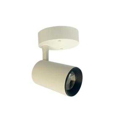 Imagem de Kit 2 Spot Sobrepor C/ Led 7w 3000k Branco - Delis