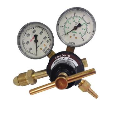 Imagem de Regulador de Pressão para Cilindro de Gás Argônio 300 SM - SM Industri
